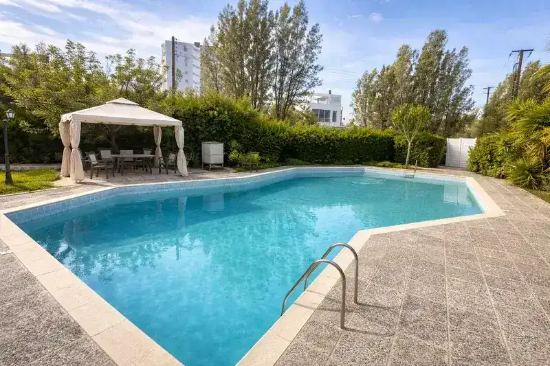 beach house cyprus large private pool gazebo