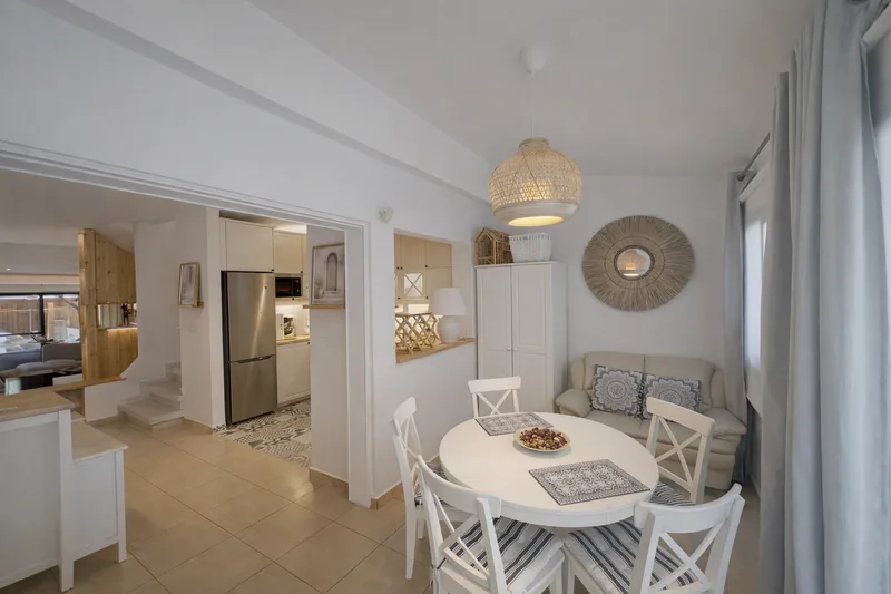 beach house cyprus modern dining area open plan larnaca
